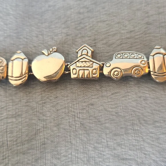 Silver Teacher Bracelet - Picture 4 of 10